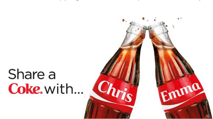Image of Coca-Cola's Share a Coke Campaign - Successful Visual Storytelling Example